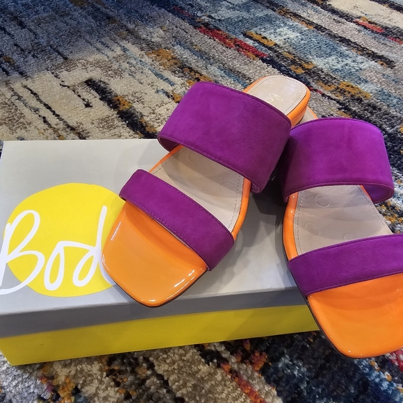 Brand new Boden bright color block sandles - Picture 2 of 4